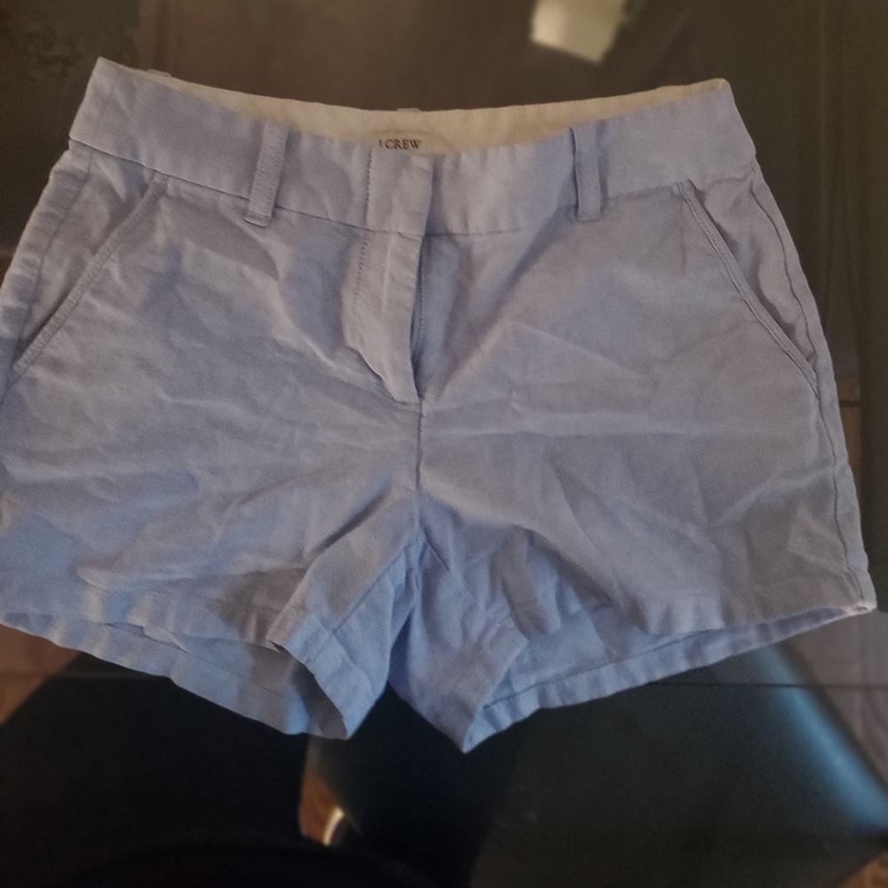 J. Crew Women's Light Blue Bermudas